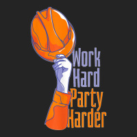 Work Hard Party Harder 3/4 Sleeve Shirt | Artistshot