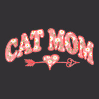 Womens Vintage Floral Cat Mom Funny Cat Lover Vintage Hoodie | Artistshot