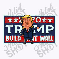 Build That Wall License Plate Tank Top | Artistshot