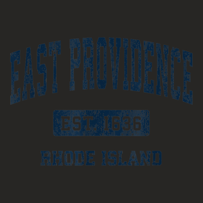 East Providence Rhode Island Ri Vintage Athletic Sports Desi Ladies Fitted T-shirt | Artistshot