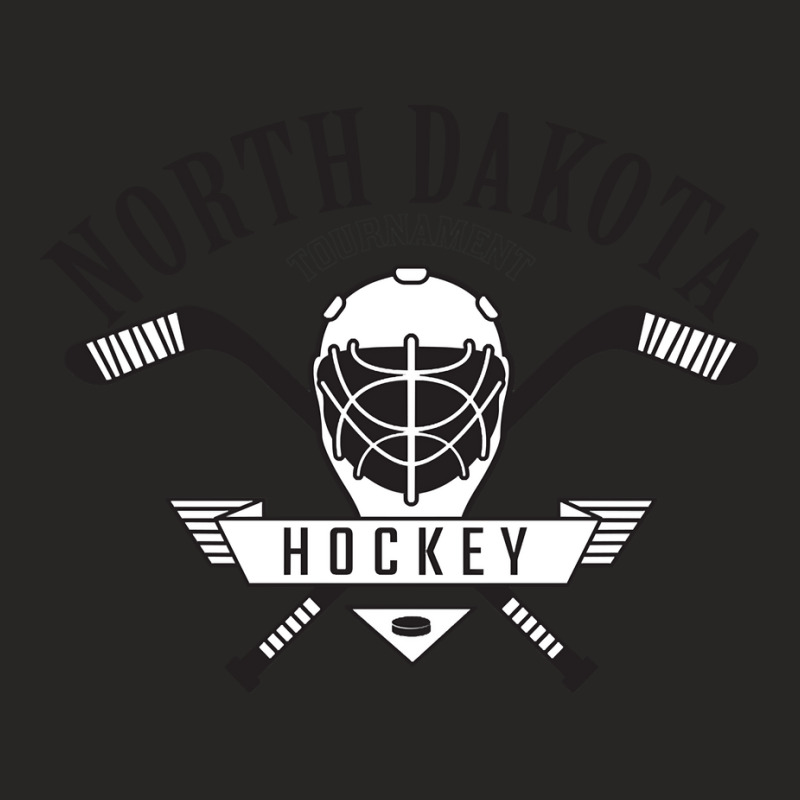 Classic North Dakota Hockey Product Ladies Fitted T-Shirt by cm-arts | Artistshot