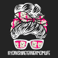 Womens Yorkie Mom Life Mothers Day Dog Puppy Yorkshire Terrier Pet 3/4 Sleeve Shirt | Artistshot