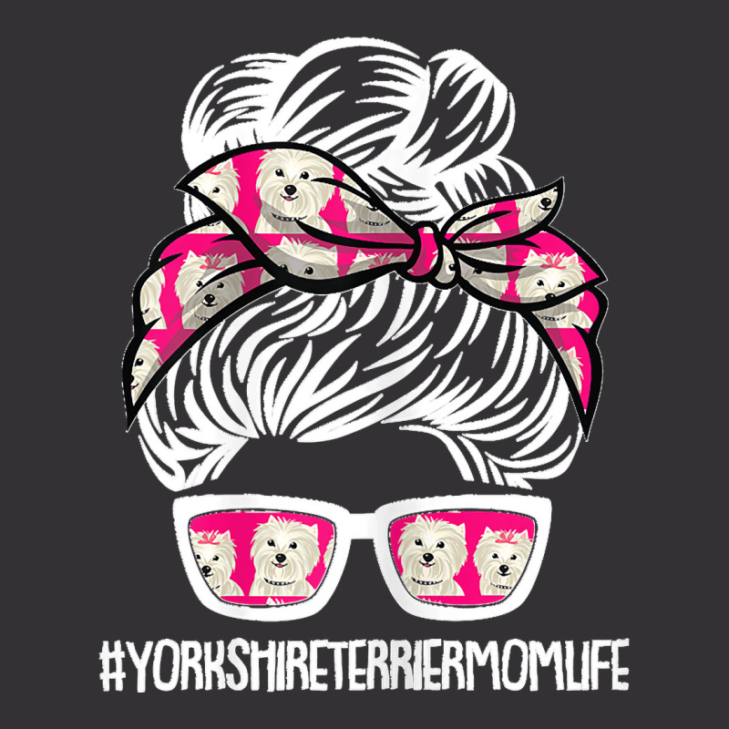 Womens Yorkie Mom Life Mothers Day Dog Puppy Yorkshire Terrier Pet Vintage Short | Artistshot