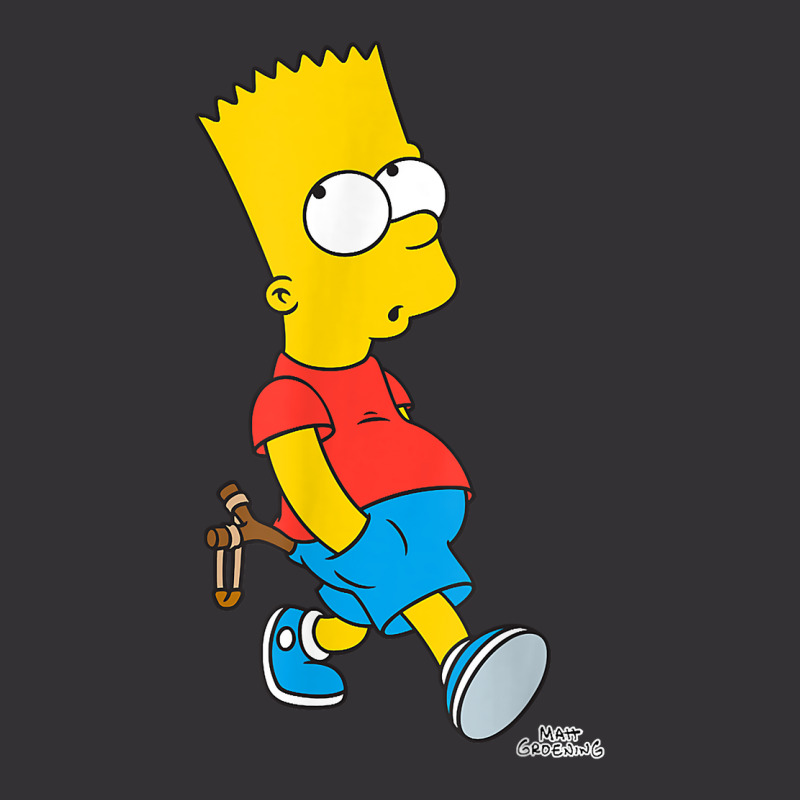 The Simpsons Bart Simpson With Slingshot T Shirt Vintage Hoodie | Artistshot