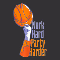 Work Hard Party Harder Vintage Hoodie | Artistshot