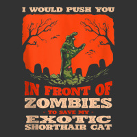 10548100062^push You In Zombies To Save My Exotic Shorthair Tank Top Baby Bodysuit | Artistshot