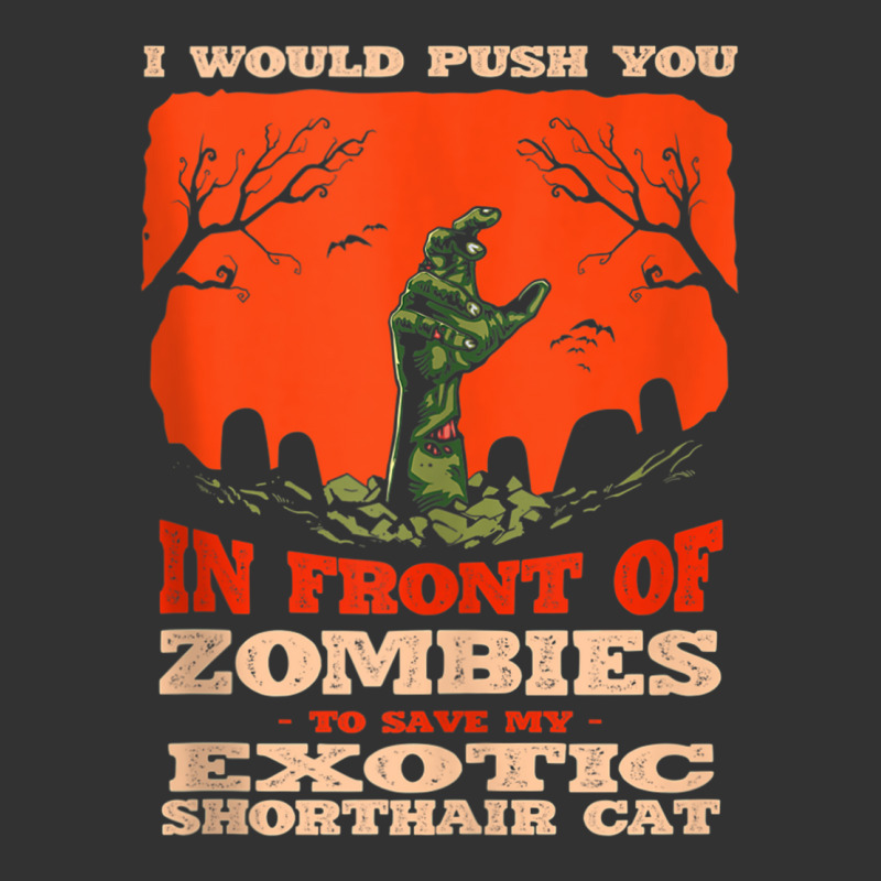 10548100062^push You In Zombies To Save My Exotic Shorthair Tank Top Baby Bodysuit by cm-arts | Artistshot