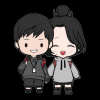 Cute-cartoon-couples- Zipper Hoodie | Artistshot