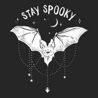 Stay Spooky Cute Vampire Bat Halloween T Shirt Ladies Fitted T-shirt | Artistshot