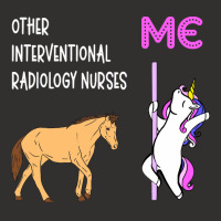 Interventional Radiology Nurse   Unicorn & Horse Design T Shirt Champion Hoodie | Artistshot