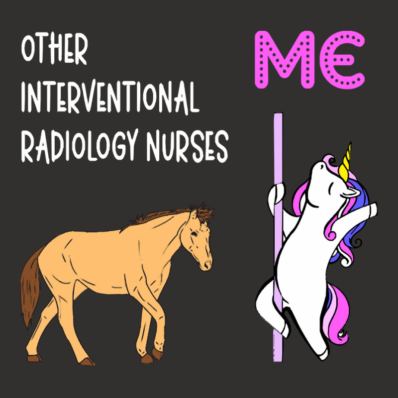 Interventional Radiology Nurse   Unicorn & Horse Design T Shirt Champion Hoodie by cheepcollar | Artistshot