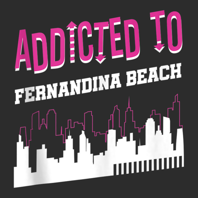 Addicted To Fernandina Beach Funny Vacation Humor Trip Tank Top Exclusive T-shirt by cm-arts | Artistshot