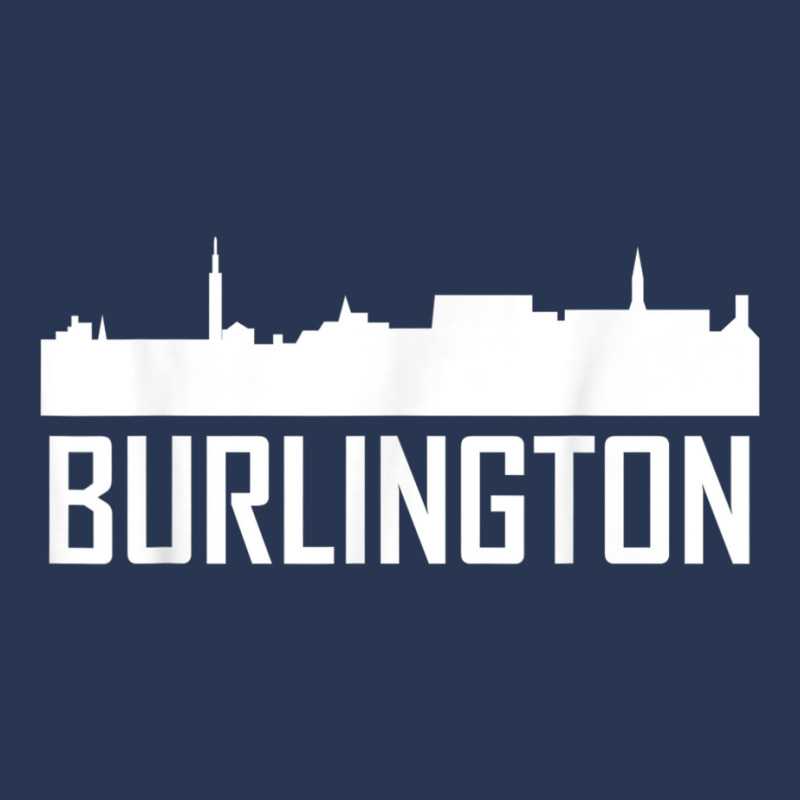 Burlington Vermont Skyline Silhouette T Shirt Men Denim Jacket | Artistshot