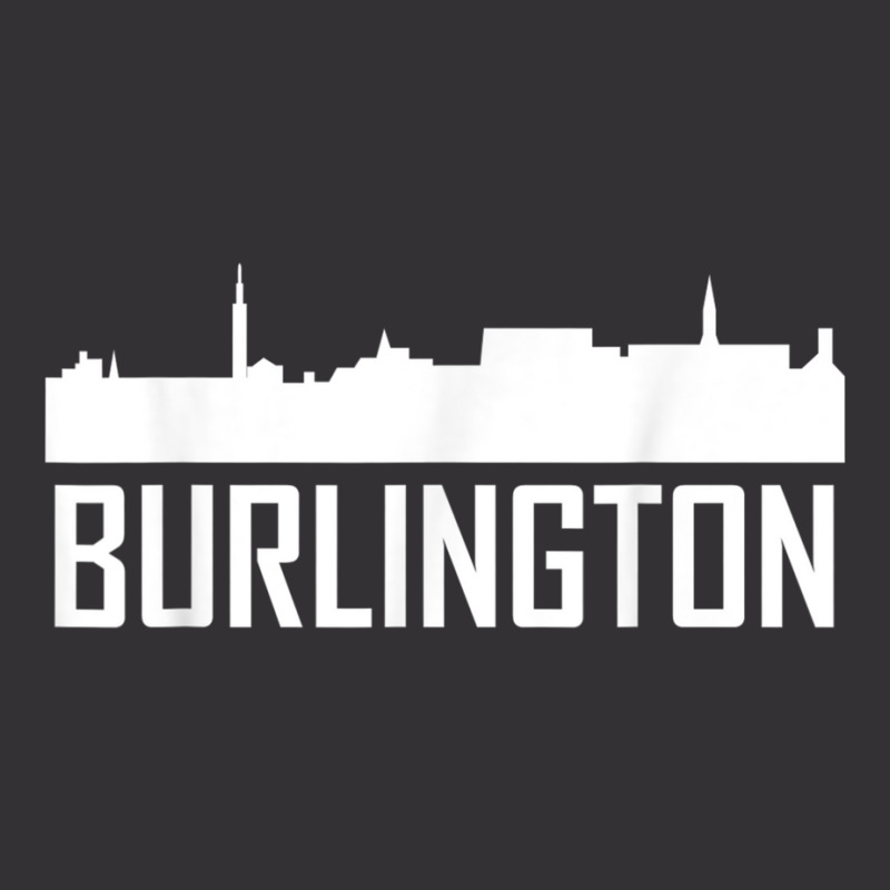 Burlington Vermont Skyline Silhouette T Shirt Vintage Hoodie And Short Set | Artistshot