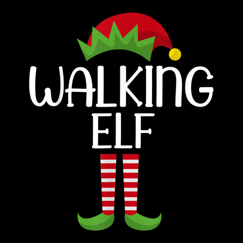 Walking Elf Family Matching Group Christmas Party Pajama V-neck Tee | Artistshot