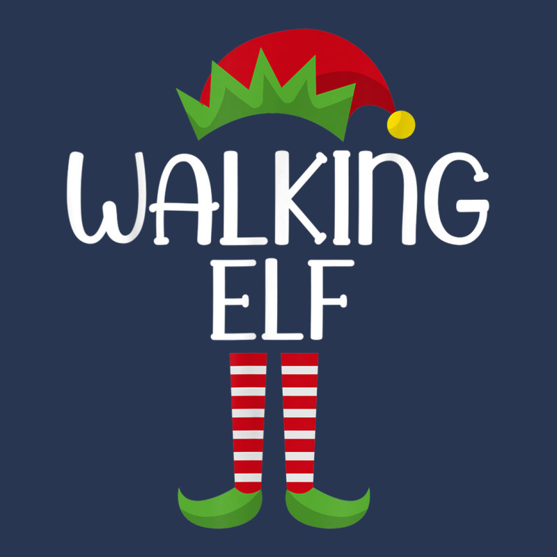 Walking Elf Family Matching Group Christmas Party Pajama Men Denim Jacket | Artistshot