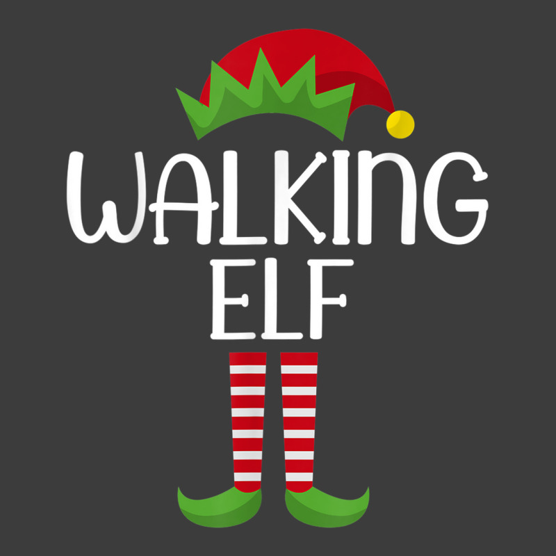 Walking Elf Family Matching Group Christmas Party Pajama Men's Polo Shirt | Artistshot