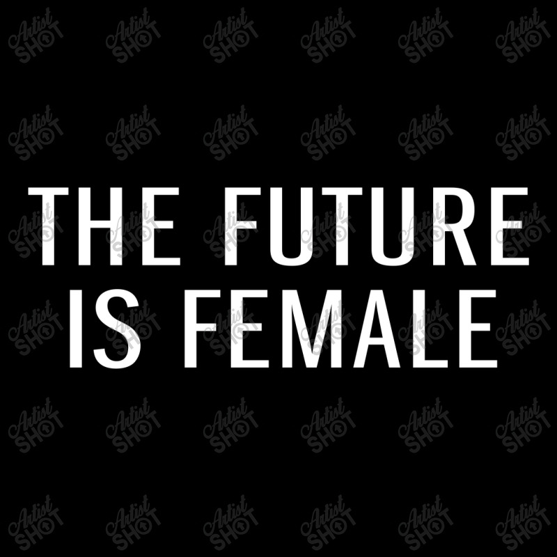 The Future Female Cropped Hoodie by Republic of Design | Artistshot