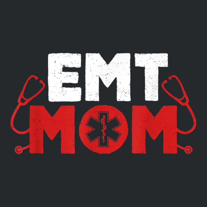 Emt Mom Emergency Medical Technicians Ems First Responder T Shirt Crewneck Sweatshirt | Artistshot