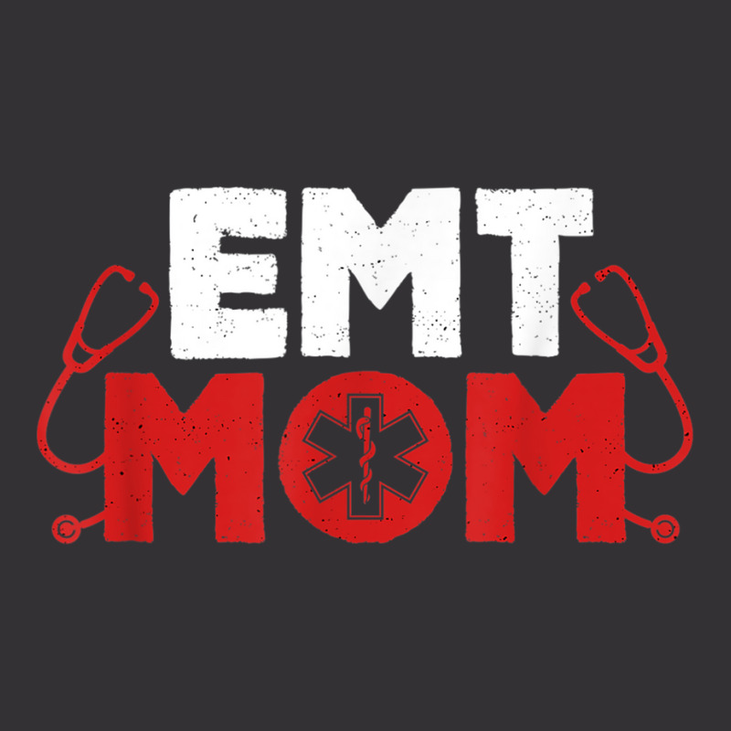 Emt Mom Emergency Medical Technicians Ems First Responder T Shirt Vintage Hoodie | Artistshot