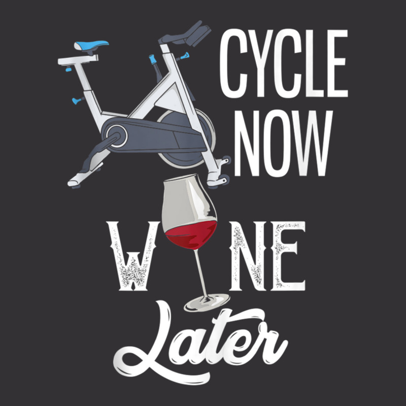 Cycle Now Wine Later Funny Indoor Cycling Tank Top Vintage Hoodie And Short Set | Artistshot