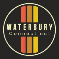 Retro Waterbury Connecticut Ladies Fitted T-shirt | Artistshot