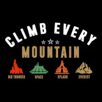 Climb Every Mountain Space Splash Everest Adjustable Cap | Artistshot