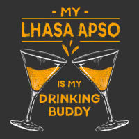 10506900022^my Lhasa Apso Is My Drinking Buddy^funny^dog Lov T Shirt Baby Bodysuit | Artistshot