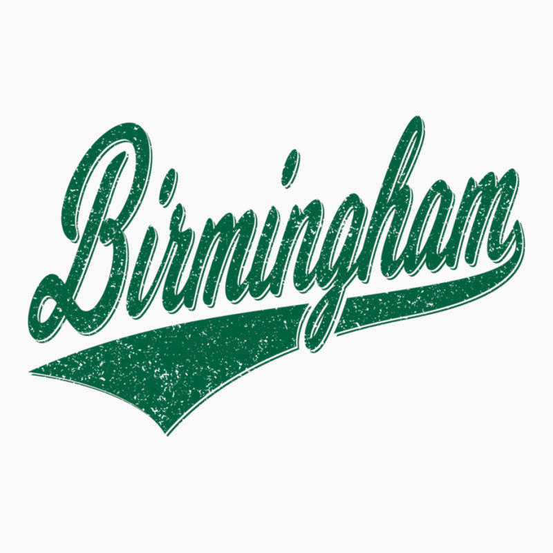 Birmingham Alabama Varsity Script Classic Sport Jersey Style Pullover T-Shirt by cm-arts | Artistshot