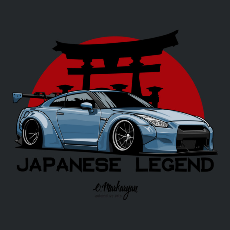 Gtr. Japanese Legend (blue) Crewneck Sweatshirt by RobertDoss | Artistshot