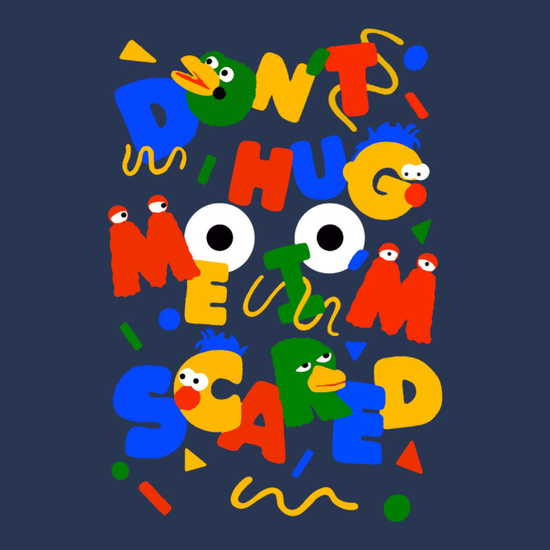 Dont Hug Me Im Scared Meme-dont Hug Me Im Scared Men Denim Jacket By ...