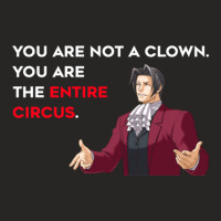 Miles Edgeworth Entire Circus Quote Ladies Fitted T-shirt | Artistshot