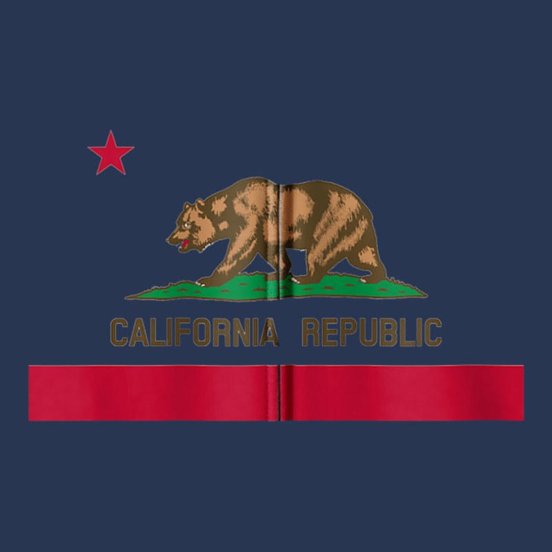 California 'bear Republic' State Flag Zip Hoodie Ladies Denim Jacket by cm-arts | Artistshot