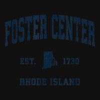 Foster Center Rhode Island Ri Vintage Athletic Navy Sports D Baby Beanies | Artistshot