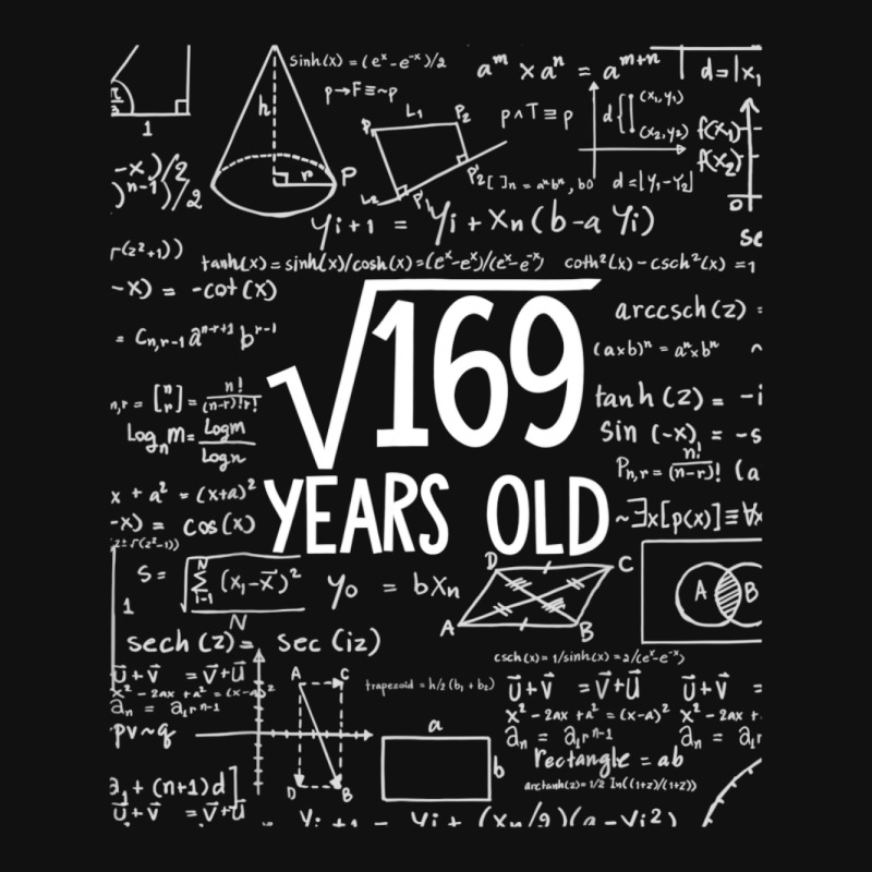 Square Root Of 169 13th Birthday 13 Years Old T Shirt Baby Bibs | Artistshot