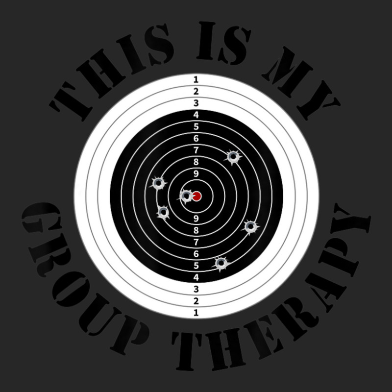 This Is My Group Therapy Gun Range Target Shooting Men's T-shirt Pajama Set | Artistshot