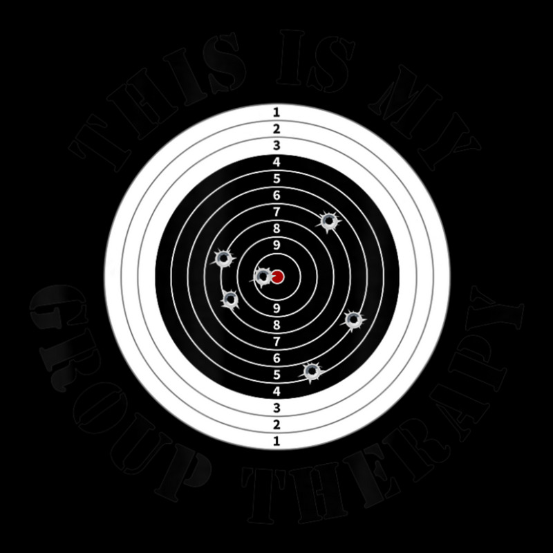 This Is My Group Therapy Gun Range Target Shooting Lightweight Hoodie | Artistshot