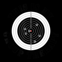 This Is My Group Therapy Gun Range Target Shooting Fleece Short | Artistshot