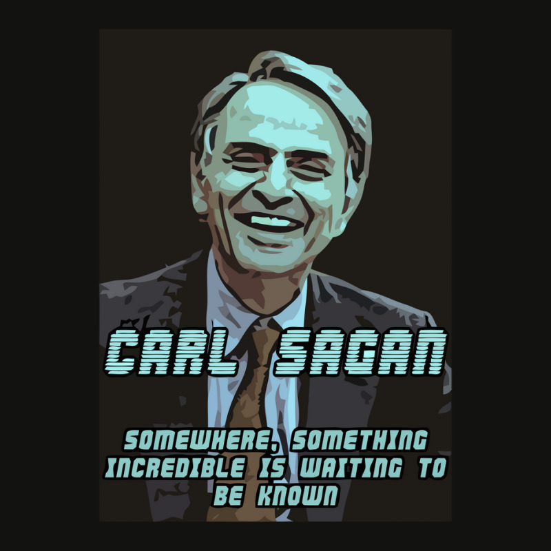 Carl Sagan Quote Cosmos Scorecard Crop Tee by linda54 | Artistshot