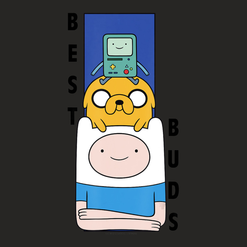 Cn Adventure Time Finn Jake Bmo Best Buds Ladies Fitted T-Shirt by Kanmopsuk45 | Artistshot