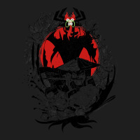 Cn Samurai Jack Aku Red Collage Classic T-shirt | Artistshot