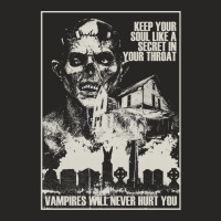 Vampires Will Never Ladies Fitted T-shirt | Artistshot