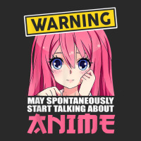 Warning May Spontaneously Start Talking About Anime Girls T Shirt Printed Hat | Artistshot