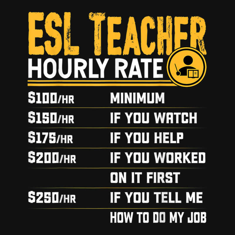 Esl Teacher Hourly Rate Funny Esl Instructor Educator Tutor Bicycle