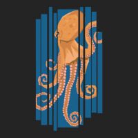 Octopus Illustration T Shirt 3/4 Sleeve Shirt | Artistshot