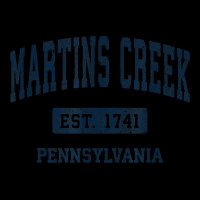 Martins Creek Pennsylvania Pa Vintage Athletic Sports Design Pocket T-shirt | Artistshot