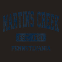 Martins Creek Pennsylvania Pa Vintage Athletic Sports Design Tank Top | Artistshot