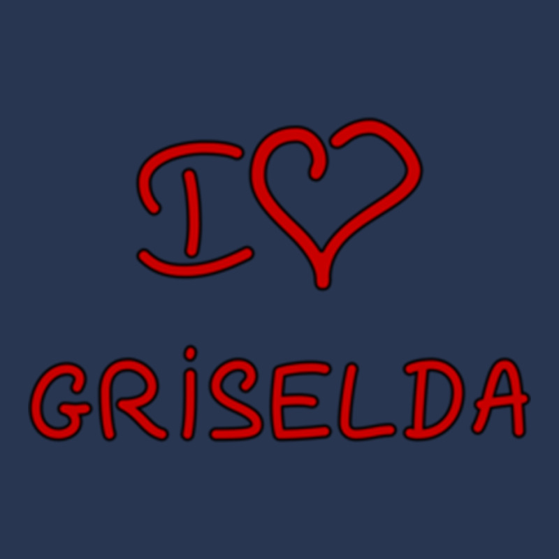 I Love Griselda Men Denim Jacket | Artistshot