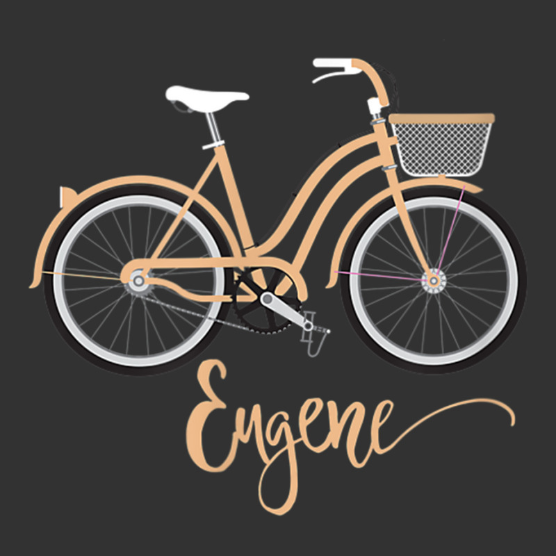 Eugene, Oregon Retro Ladies Bike Riding T Shirt Baby Bodysuit by cm-arts | Artistshot