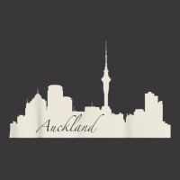 Auckland, New Zealand City Skyline Souvenir Style T Shirt Ladies Curvy T-shirt | Artistshot